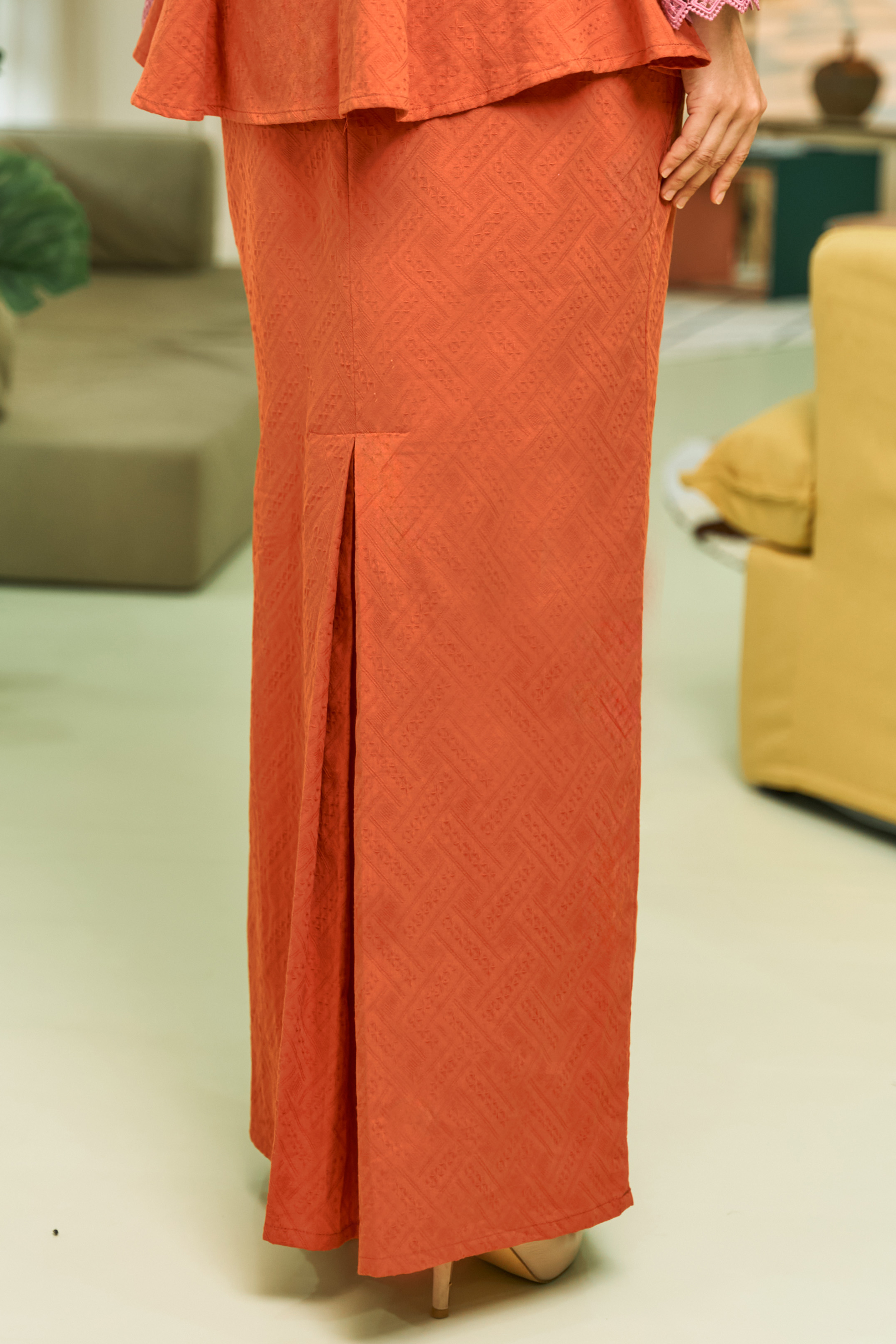 PANDAN Kurung in Dusty Brick