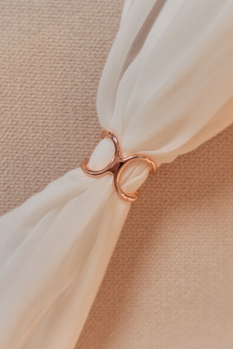 HIJAB Ring 02 in Rose Gold