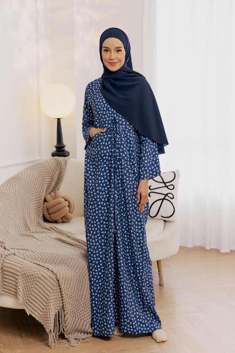 ZAFIRA Kaftan in Bluebell