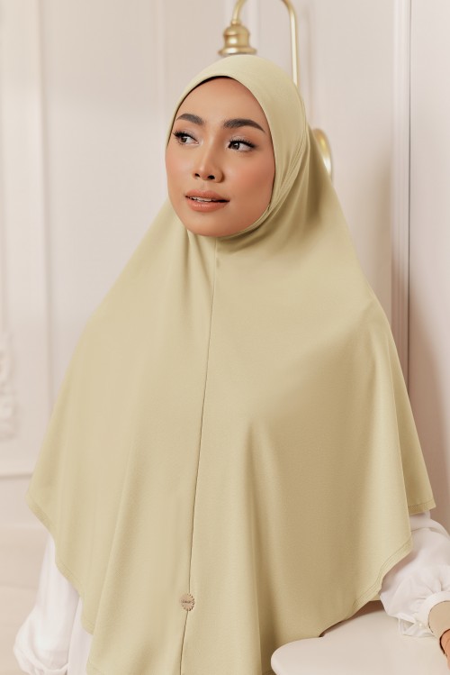 MEDINA Tudung Sarung in Buttercream