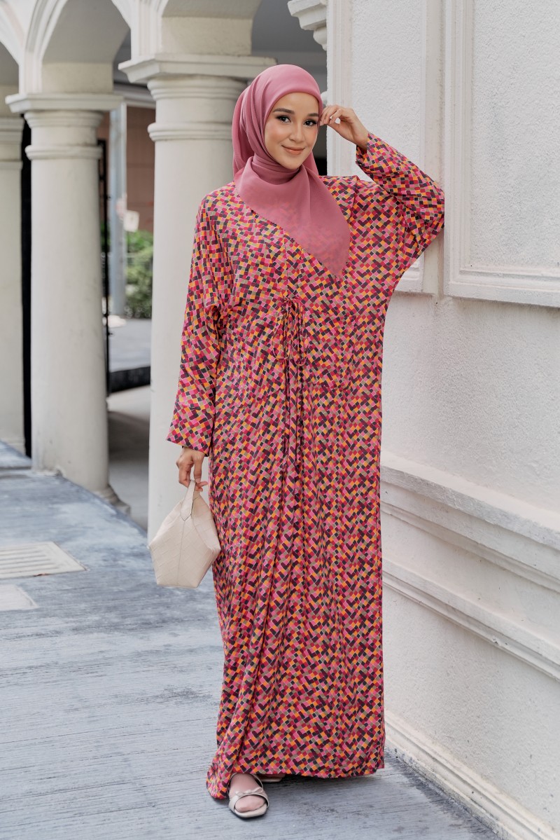 ZAFIRA Kaftan in Darby