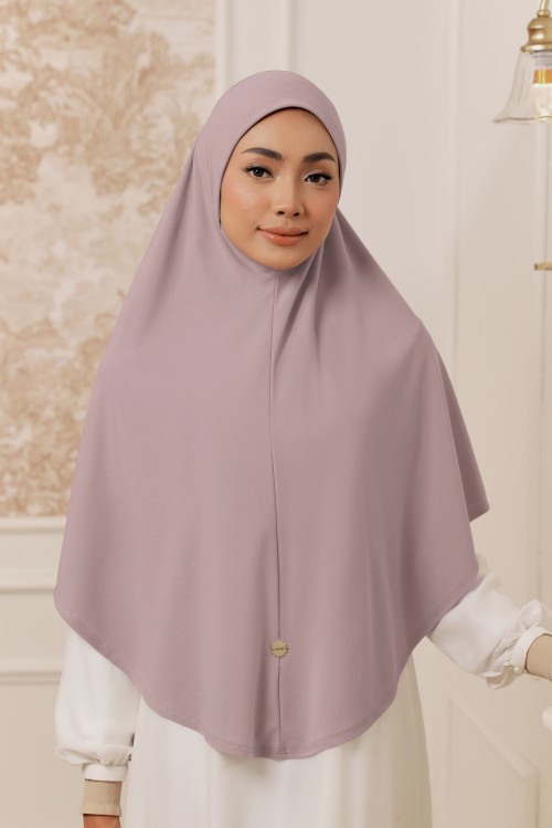 MEDINA Tudung Sarung in Dusty Purple