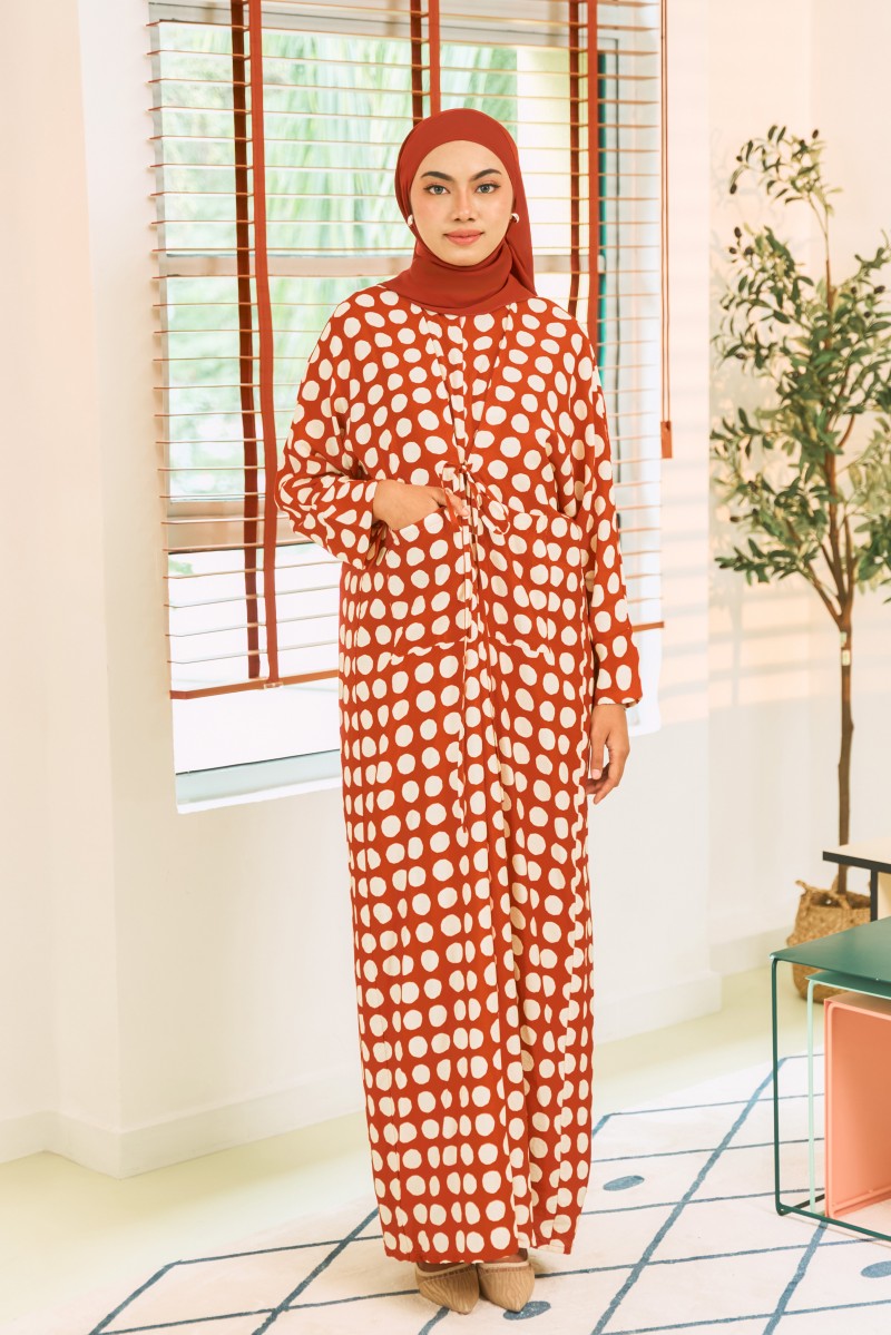 ZAFIRA Kaftan in Gwen