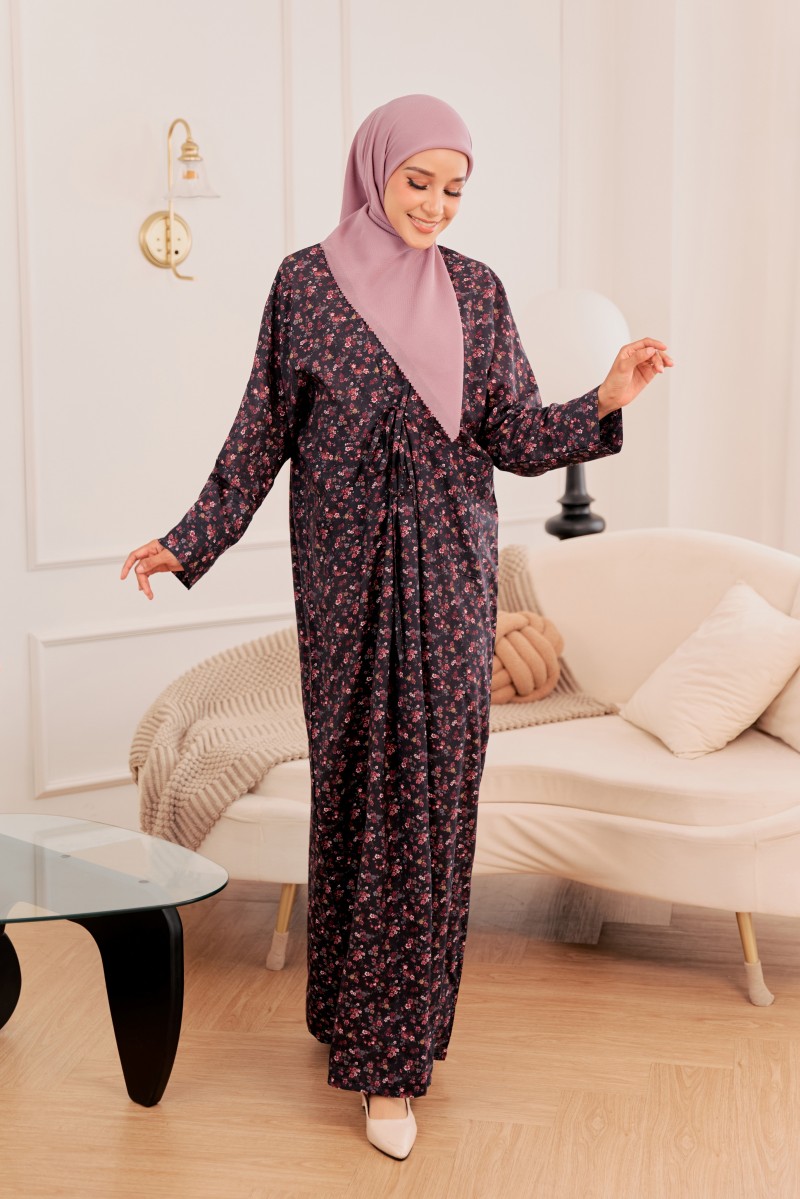 ZAFIRA Kaftan in Heather