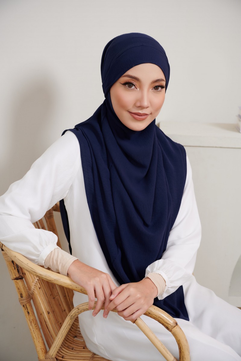 Neema Khimar in Navy Blue