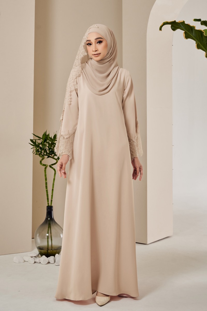 AMIA Abaya in Sand