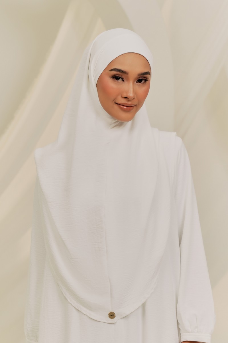 LANA Khimar in White