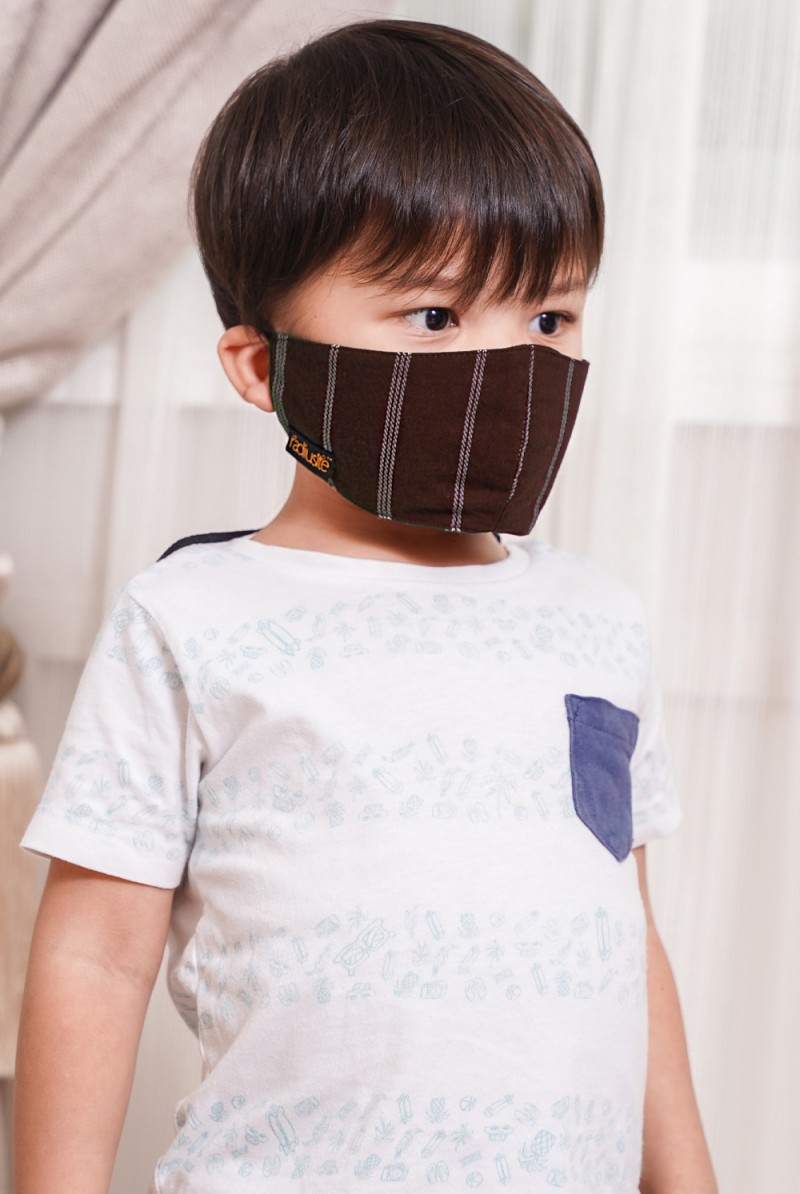 Face Mask Kids in Brown