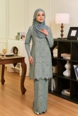 NUANSA Kurung in Sage Green