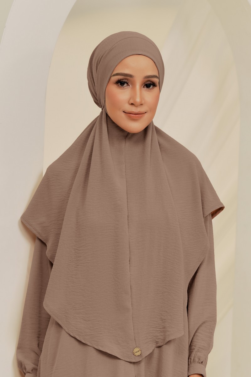 LANA Khimar in Brown