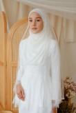 AIYA VEIL in Off White