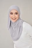 KATE Long Shawl in Soft Grey