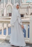 (AS-IS) ZARIA ABAYA only in Offwhite