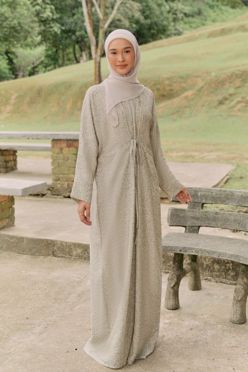 ZAFIRA Kaftan in Eva