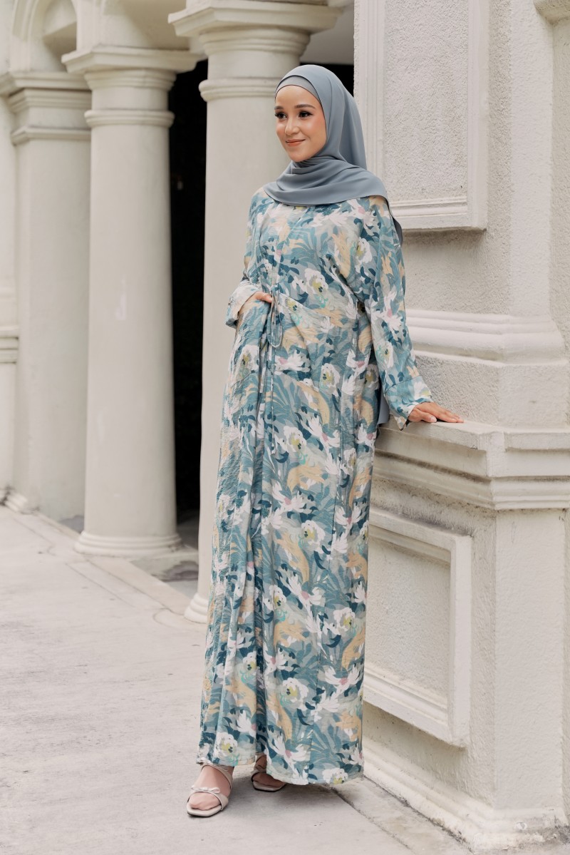 ZAFIRA Kaftan in Jean