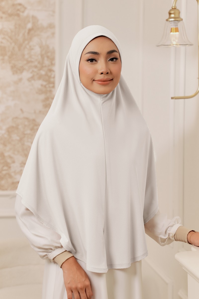 MEDINA Tudung Sarung in White