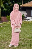 Tara Kurung Girl in Dark Salmon