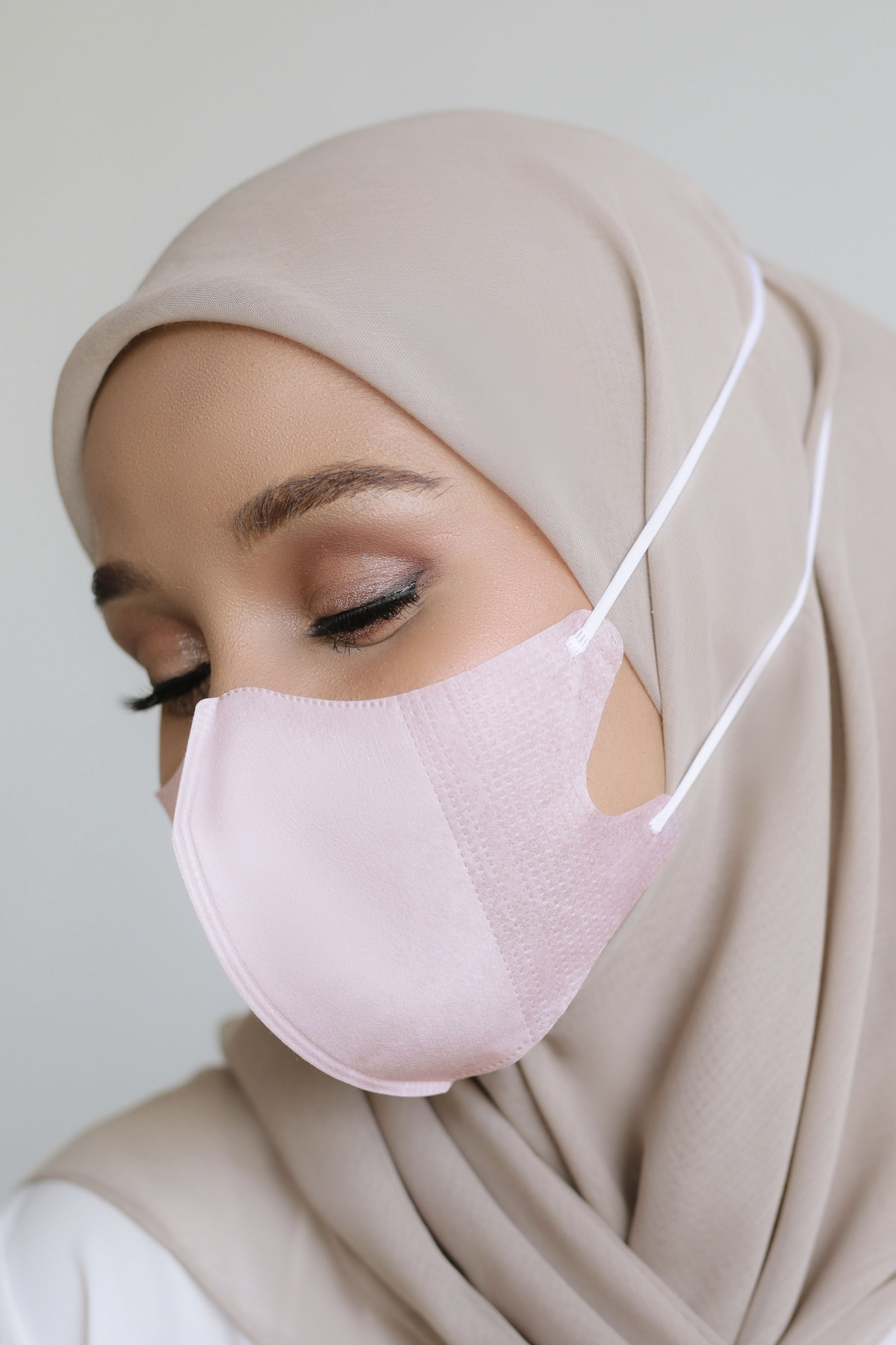 duckbill mask pink